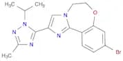 Imidazo[1,2-d][1,4]benzoxazepine, 9-bromo-5,6-dihydro-2-[3-methyl-1-(1-methylethyl)-1H-1,2,4-triaz…