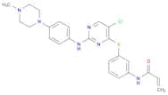 N-[3-[[5-Chloro-2-[[4-(4-methyl-1-piperazinyl)phenyl]amino]-4-pyrimidinyl]thio]phenyl]-2-propenami…