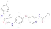1,1-Cyclopropanedicarboxamide, n-[4-[[2-[(cyclopropylcarbonyl)amino]-4-pyridinyl]oxy]-2,5-difluoro…
