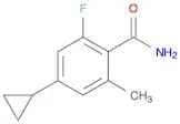4-Cyclopropyl-2-Fluoro-6-Methylbenzamide