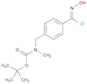 (Z)-tert-butyl 4-(chloro(hydroxyimino)methyl)benzyl(methyl)carbamate