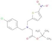1,1-Dimethylethyl-N-[(4-chlorophenyl)methyl]-N-[(5-nitro-2-thienyl)methyl])glycinate