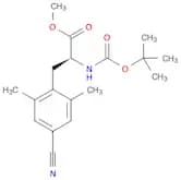 (S)-methyl 2-((tert-butoxycarbonyl)amino)-3-(4-cyano-2,6-dimethylphenyl)propanoate