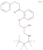 (±)-Propafenone-d7 HCl (n-propyl-d7)