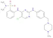 2-​[[5-​Chloro-​2-​[[4-​[(4-​methyl-​1-​piperazinyl)​methyl]​phenyl]​amino]​-​4-​pyrimidinyl]​amin…