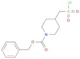 Benzyl 4-((chlorosulfonyl)methyl)piperidine-1-carboxylate