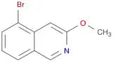 5-Bromo-3-methoxyisoquinoline