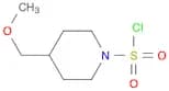 4-(methoxymethyl)-1-piperidinesulfonyl chloride