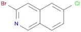 3-Bromo-6-chloroisoquinoline