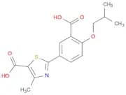 2-[3-Carboxy-4-(2-methylpropoxy)phenyl]-4-methyl-5-thiazolecarboxylic Acid