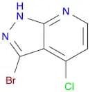3-Bromo-4-chloro-1H-pyrazolo[3,4-b]pyridine