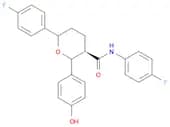 (2R,3R,6S)-N,6-Bis(4-fluorophenyl)tetrahydro-2-(4-hydroxyphenyl)-2H-pyran-3-carboxamide