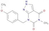 7-(4-Methoxybenzyl)-5-methyl-2H-pyrazolo[3,4-d]pyrimidine-4,6(5H,7H)-dione