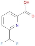 6-(Difluoromethyl)-2-pyridinecarboxylic Acid