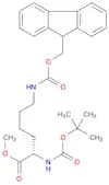 Boc-Lys(Fmoc)-OMe