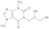 1-(2,3-dihydroxypropyl)-3,7-dihydro-3,7-dimethyl-1H-purine-2,6-dione