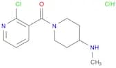 (2-Chloro-pyridin-3-yl)-(4-methylamino-piperidin-1-yl)-methanone hydrochloride