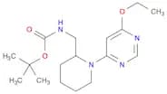 [1-(6-Ethoxy-pyrimidin-4-yl)-piperidin-2-ylmethyl]-carbamic acid tert-butyl ester