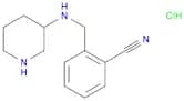 2-(Piperidin-3-ylaminomethyl)-benzonitrile hydrochloride