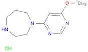 1-(6-Methoxy-pyrimidin-4-yl)-[1,4]diazepane hydrochloride