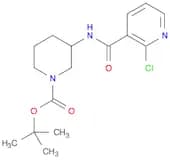 3-[(2-Chloro-pyridine-3-carbonyl)-amino]-piperidine-1-carboxylic acid tert-butyl ester