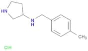 (4-Methyl-benzyl)-pyrrolidin-3-yl-amine hydrochloride