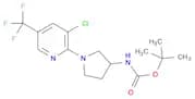 [1-(3-Chloro-5-trifluoromethyl-pyridin-2-yl)-pyrrolidin-3-yl]-carbamic acid tert-butyl ester