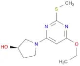 (R)-1-(6-Ethoxy-2-methylsulfanyl-pyrimidin-4-yl)-pyrrolidin-3-ol