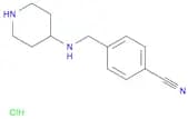 4-(Piperidin-4-ylaminomethyl)-benzonitrile hydrochloride