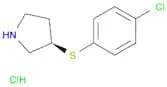 (R)-3-(4-Chloro-phenylsulfanyl)-pyrrolidine hydrochloride