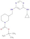 3-[(6-Cyclopropylamino-pyrimidin-4-ylamino)-methyl]-piperidine-1-carboxylic acid tert-butyl ester