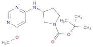 (R)-3-(6-Methoxy-pyrimidin-4-ylamino)-pyrrolidine-1-carboxylic acid tert-butyl ester