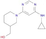 [1-(6-Cyclopropylamino-pyrimidin-4-yl)-piperidin-3-yl]-methanol
