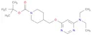 4-(6-Diethylamino-pyrimidin-4-yloxymethyl)-piperidine-1-carboxylic acid tert-butyl ester