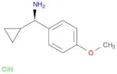 (1R)CYCLOPROPYL(4-METHOXYPHENYL)METHYLAMINE-HCl
