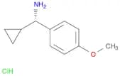 (S)-Cyclopropyl(4-methoxyphenyl)methanamine hydrochloride
