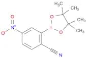2-Cyano-5-nitrophenylboronic acid, pinacol ester