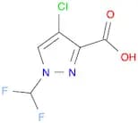 4-Chloro-1-(difluoromethyl)-1H-pyrazole-3-carboxylic acid
