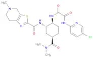 EthanediaMide, N1-(5-chloro-2-pyridinyl)-N2-[(1S,2S,4R)-4-[(diMethylaMino)carbonyl]-2-[[(4,5,6,7-t…