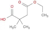 4-Ethoxy-2,2-dimethyl-4-oxobutanoic acid