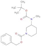 Benzyl 3-((tert-butoxycarbonyl)(methyl)amino)piperidine-1-carboxylate