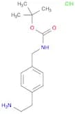 tert-butyl N-{[4-(2-aminoethyl)phenyl]methyl}carbamate hydrochloride