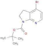 4-BROMO-2,3-DIHYDRO-PYRROLO[2,3-B]PYRIDINE-1-CARBOXYLIC ACID TERT-BUTYL ESTER