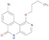 9-Bromo-1-butoxybenzo[c][1,6]naphthyridin-6(5H)-one