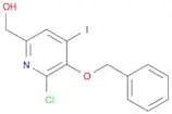 (5-(Benzyloxy)-6-chloro-4-iodopyridin-2-yl)methanol