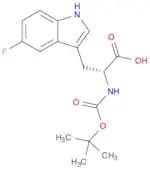 (R)-2-((tert-Butoxycarbonyl)amino)-3-(5-fluoro-1H-indol-3-yl)propanoic acid