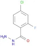 4-Chloro-2-fluorobenzohydrazide
