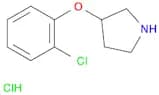 3-(2-Chlorophenoxy)pyrrolidine hydrochloride