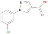 1-(3-Chlorophenyl)-1H-pyrazole-4-carboxylic acid