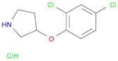 3-(2,4-Dichlorophenoxy)pyrrolidine hydrochloride